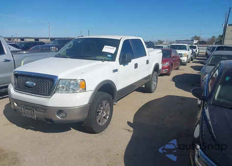 2006 Ford F-150 Lariat/Xlt из США, поврежденный, VIN 1FTPW12VX6FB52367